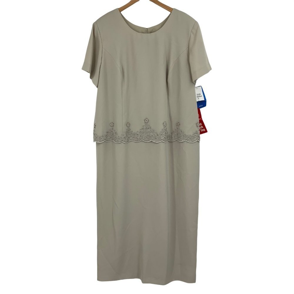 Womens RM Richards Special Event Evening Gown Mother of Bride Size 24 Plus